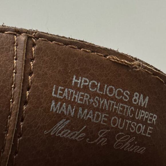 Donald J. Pliner clio Moc Toe Loafer HPCLIOCS suede saddle colored slip in sz 8 - Picture 12 of 12